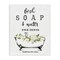Stupell Industries Fresh Soap & Water Bath Tub Canvas Wall Art